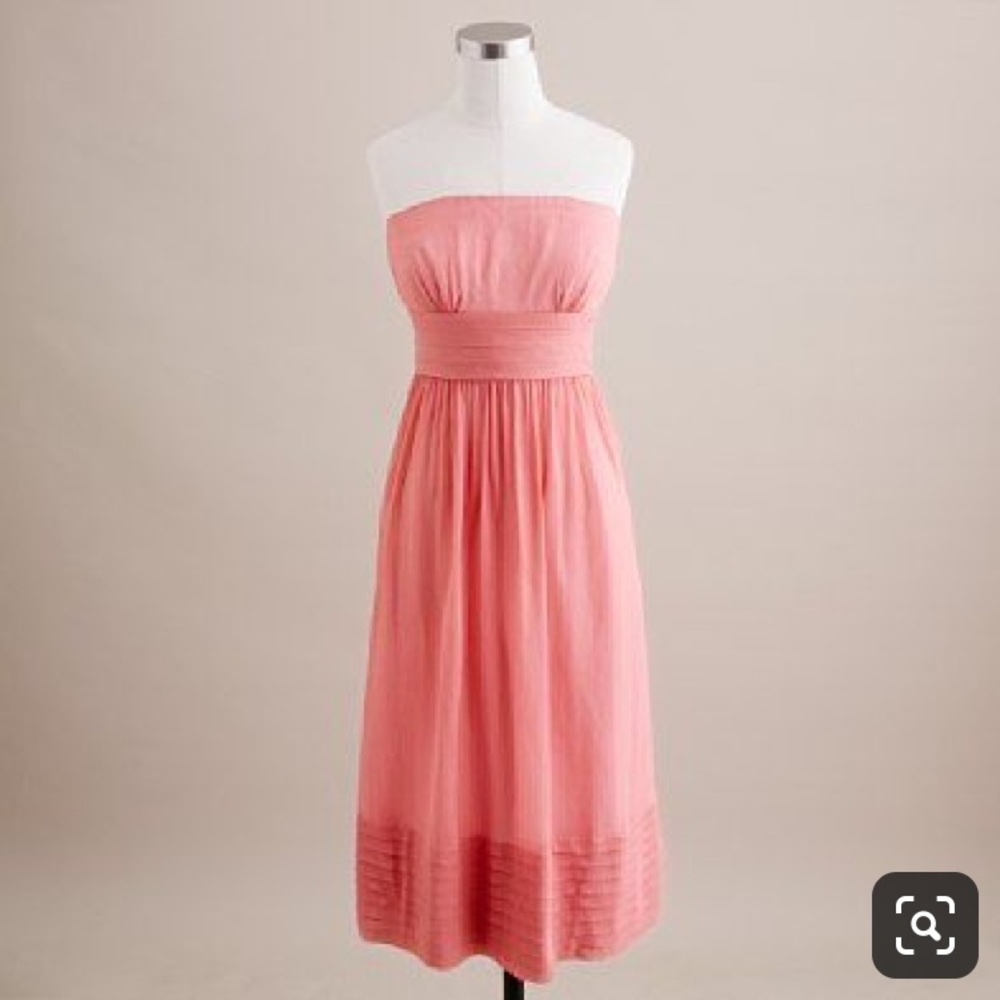 J Crew Strapless Juliet Bridesmaid Dress size 14